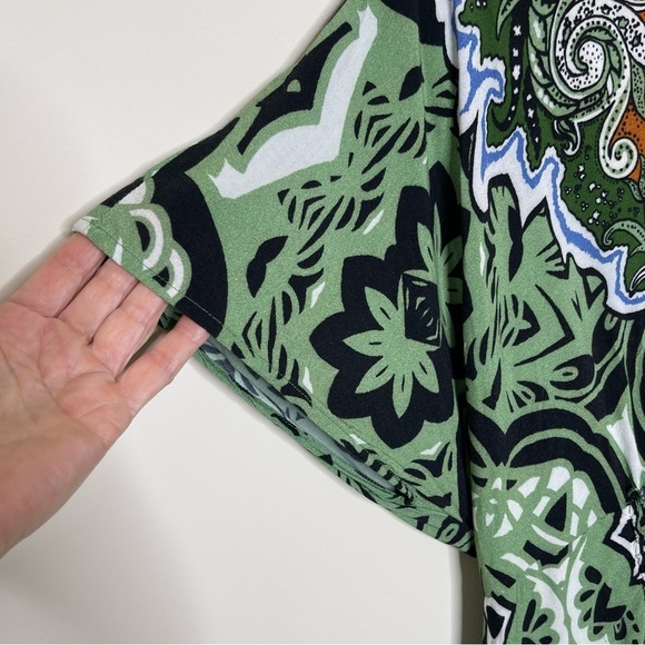 Anthropologie Bl-nk The Tatiana Kaftan Maxi Dress boho wedding guest vacation - Picture 11 of 16